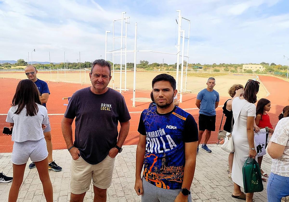 Agustín Rubio y Álvaro Lechón se reunían con atletas y sus padres