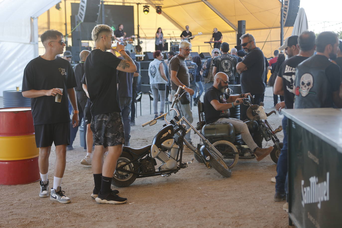 Así ha sido la primera jornada de la concentración internacional del club Buitres Leonaos