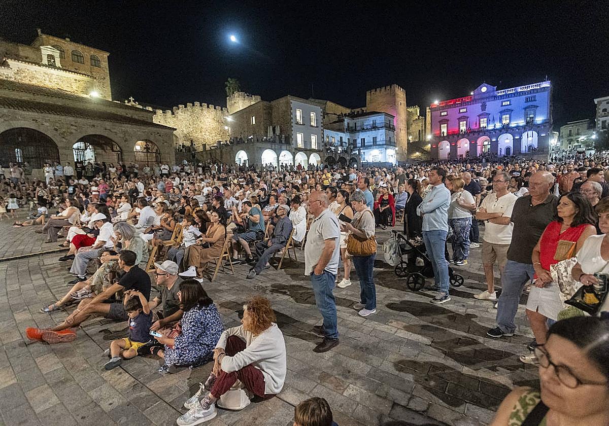 Así ha sido la Noche del Patrimonio en Cáceres
