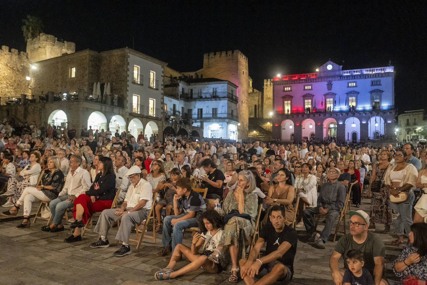 Así ha sido la Noche del Patrimonio en Cáceres