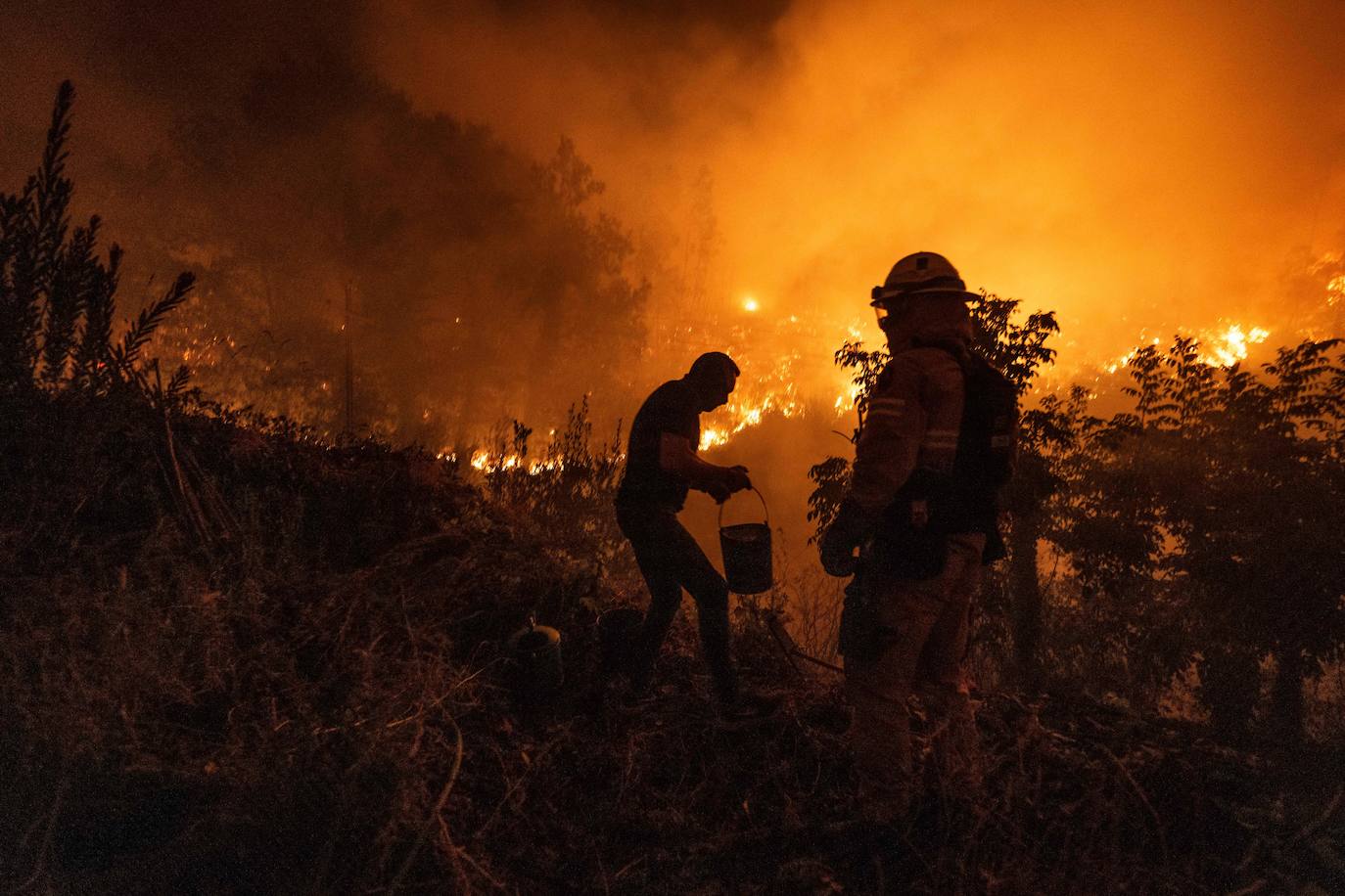 Los incendios de Portugal, en imágenes