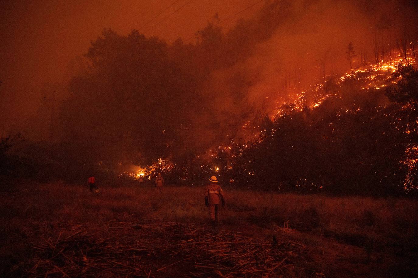 Los incendios de Portugal, en imágenes