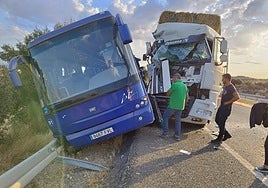 El accidente ocurrió a primera hora de la mañana.
