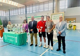 Algunos de los vencedores.