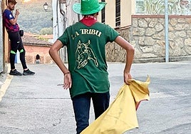 Toreando el aire en Jarandilla el pasado domingo.