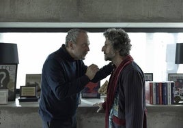 José Coronado y Diego Peretti en un fotograma de la película.