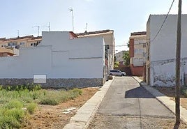 Calle Azor de la barriada de Cerro de Reyes.