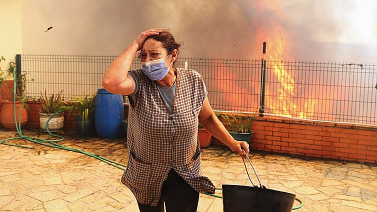 Los incendios de Portugal