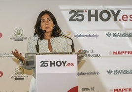 La ponente de la conferencia fue María Jesús Almazor, COO de Telefónica Tech.