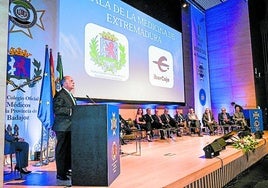 Primera Gala de la Medicina de Extremadura.