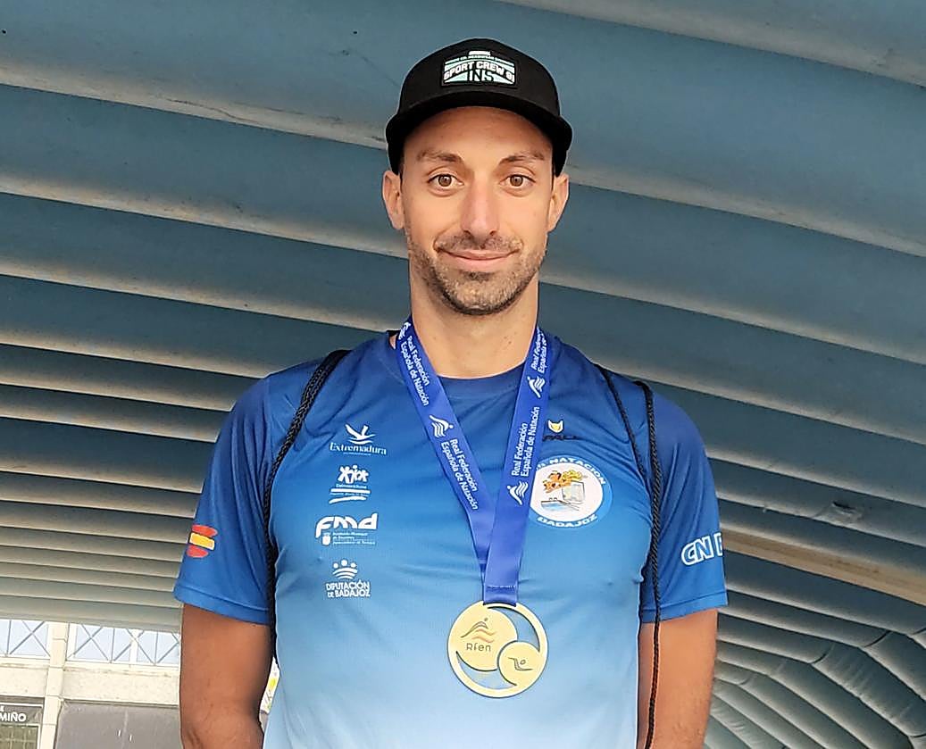 Samuel tras conseguir el título nacional