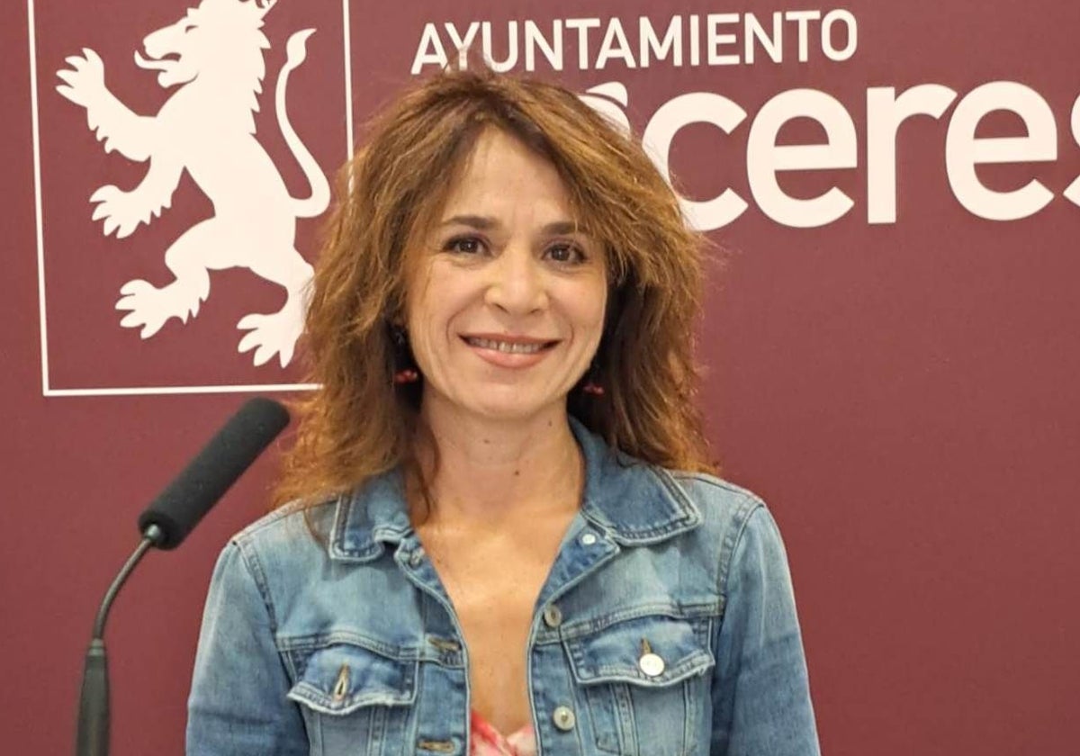 La portavoz del PSOE, Belén Fernández.