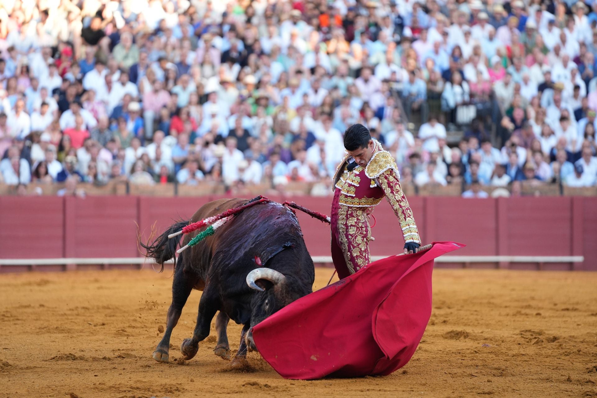 Alejandro Talavante abre la la Puerta del Príncipe de Sevilla