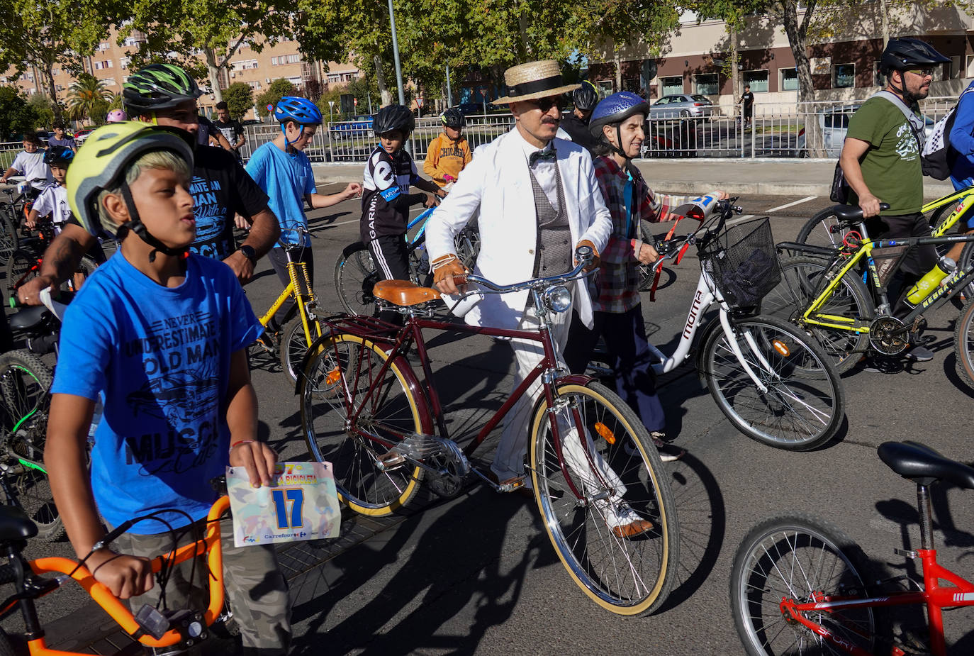 Así ha sido el Día de la Bicicleta en Badajoz, en imágenes