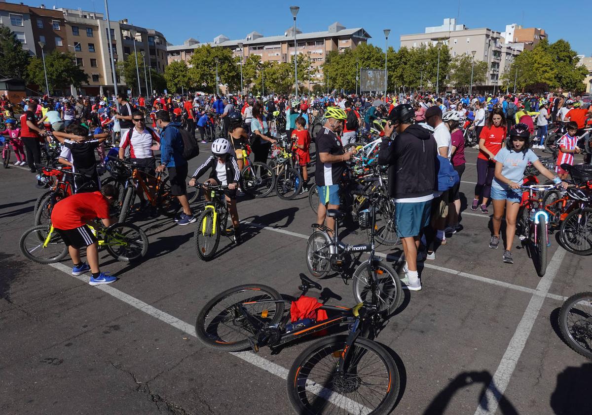 Así ha sido el Día de la Bicicleta en Badajoz, en imágenes