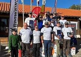 Extremeños participantes en el campeonato.