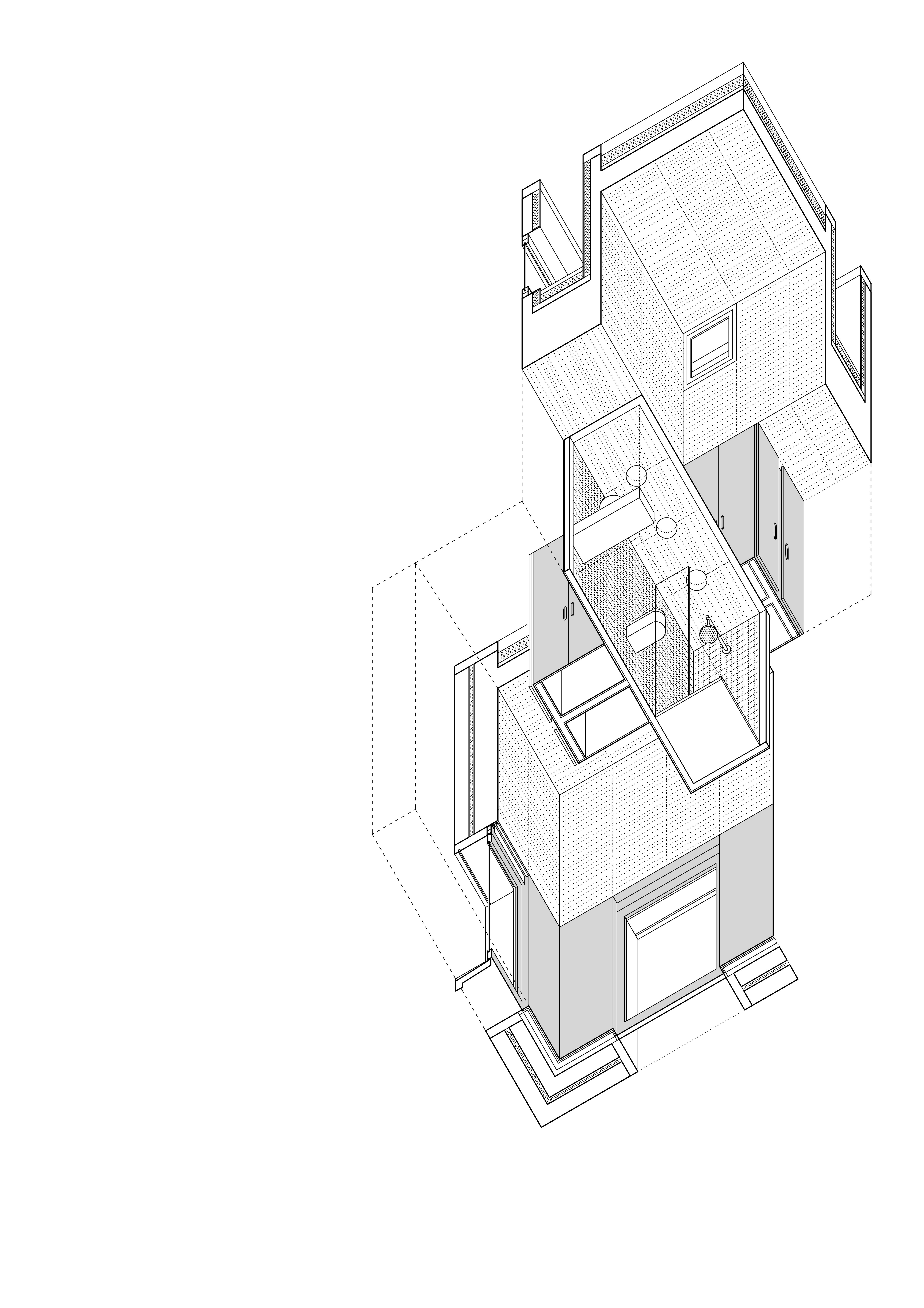 Imagen secundaria 2 - Un hexaedro para vivir en la Sierrilla de Cáceres