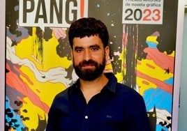 Javier Castañeda ha ganado el premio PANG! con su novela gráfica 'Migas'.