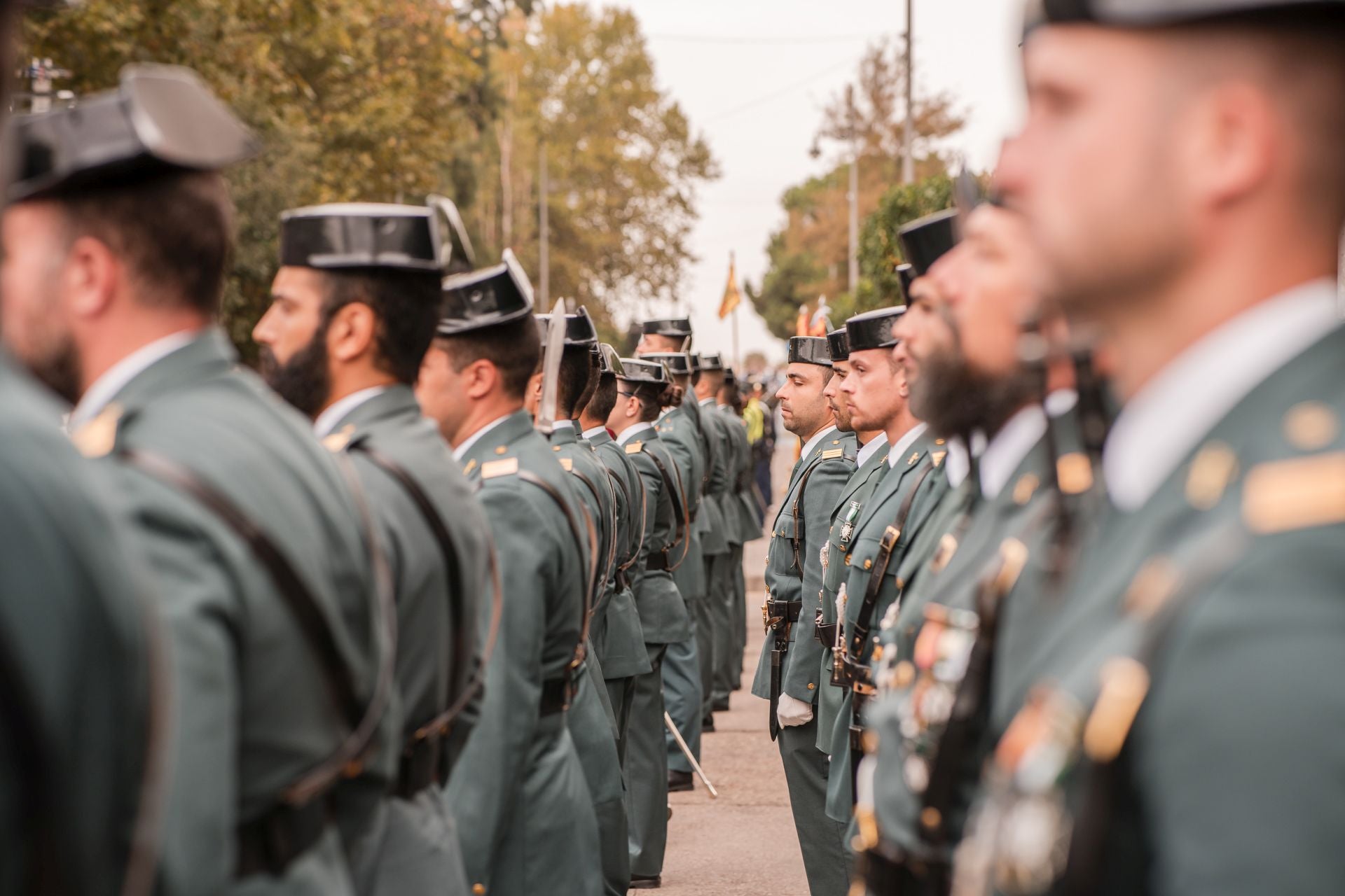 Desfile de la Guardia Civil en Mérida, en imágenes (I)