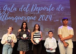 Un momento de la entrega de premios