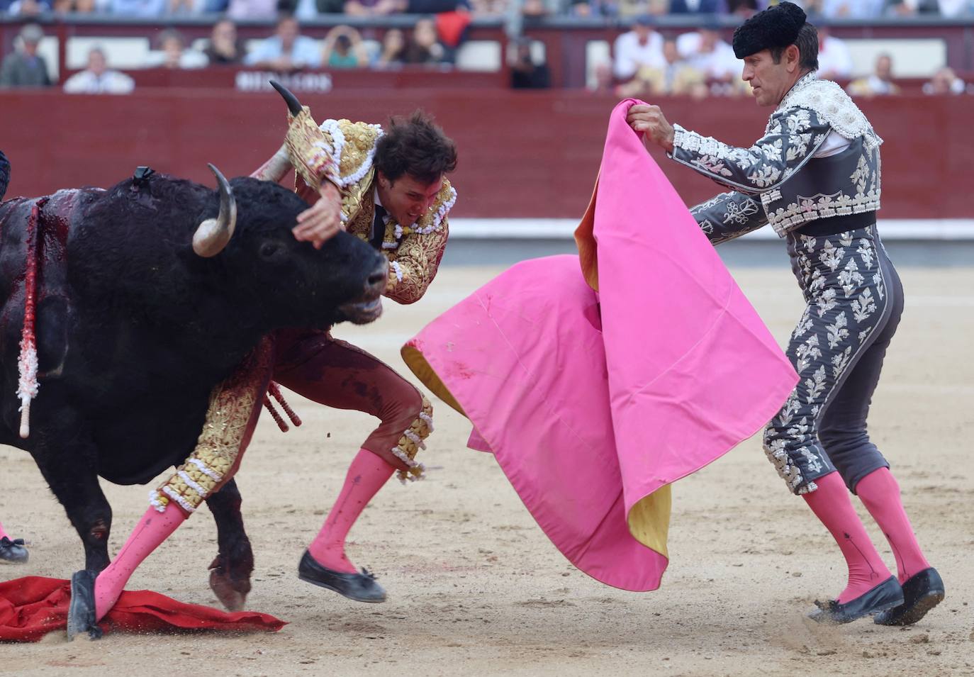 Fotos | Así ha sido la cogida a Roca Rey en Las Ventas