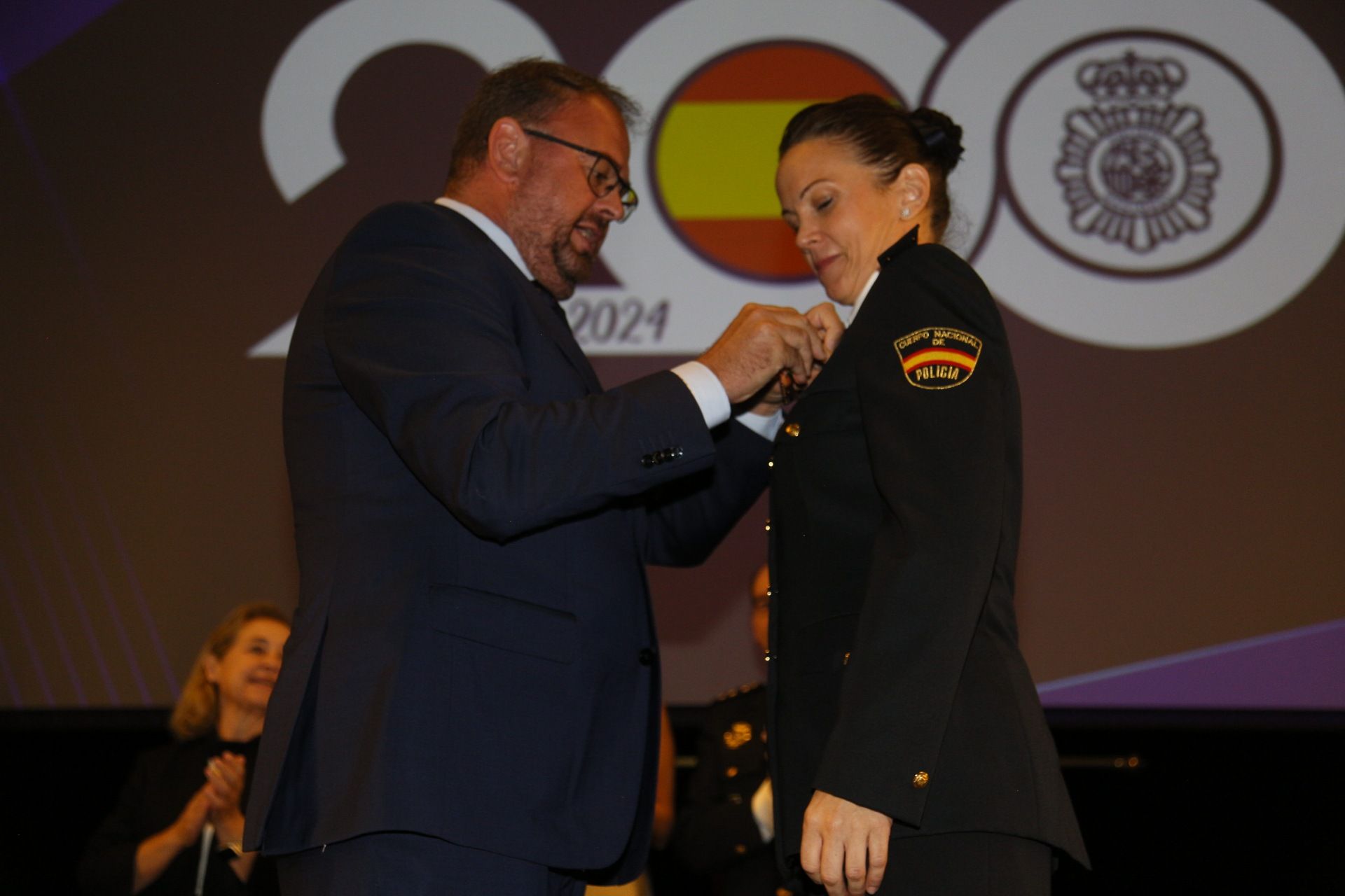 La Policía Nacional celebra en Mérida el día de su patrón