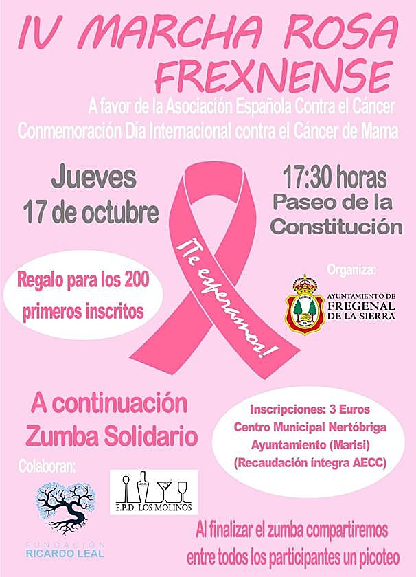 Fregenal vuelve a celebrar su Marcha Rosa