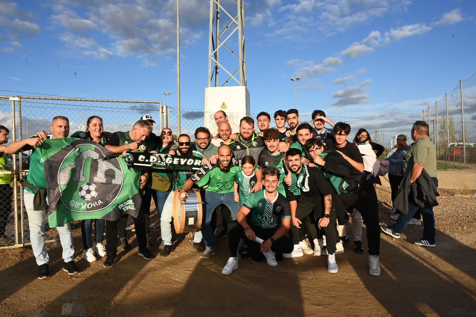 Así se vivió el partido del CD Gévora ante el Playas de Sotavento