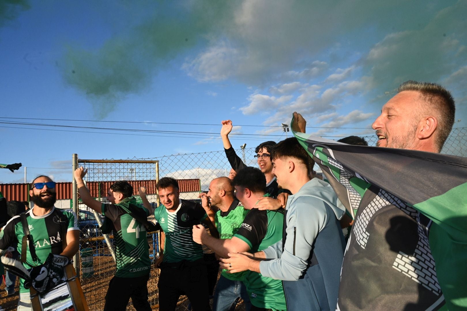 Así se vivió el partido del CD Gévora ante el Playas de Sotavento