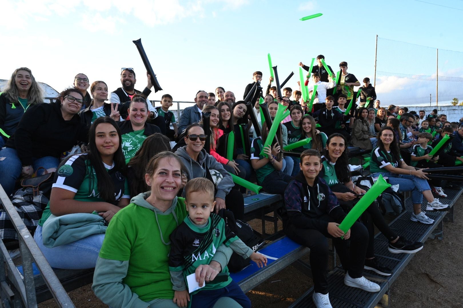 Así se vivió el partido del CD Gévora ante el Playas de Sotavento