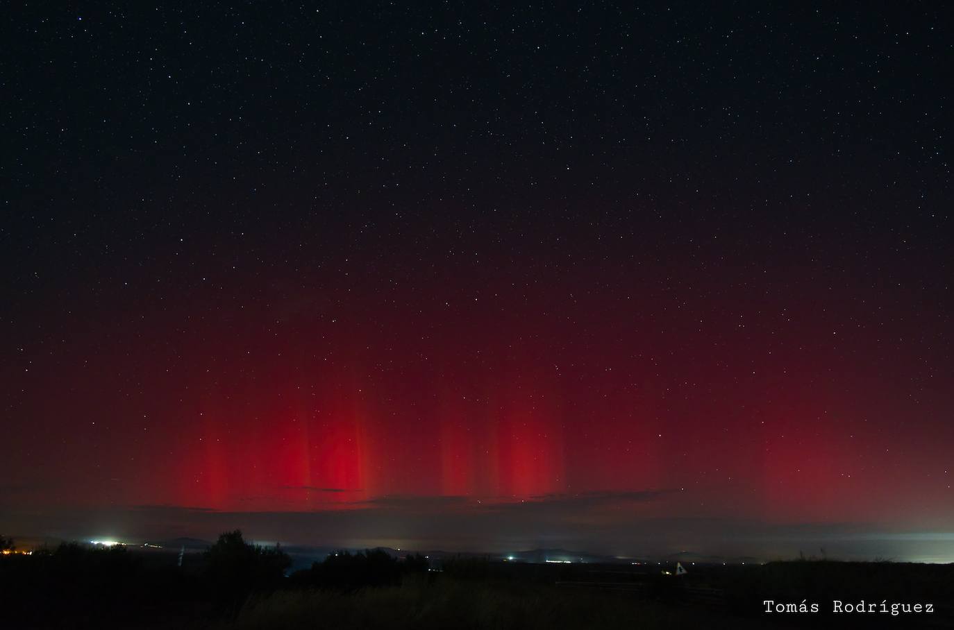 Fotos | Auroras boreales en Extremadura