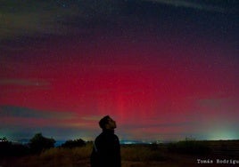 Fotos | Auroras boreales en Extremadura