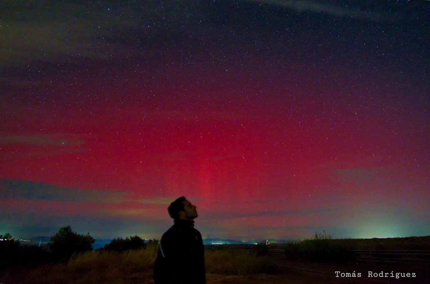 Fotos | Auroras boreales en Extremadura