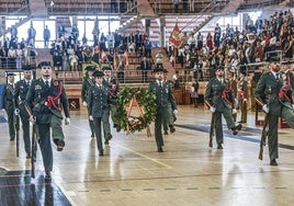 Actos de la Guardia Civil por el 12 de octubre en Badajoz