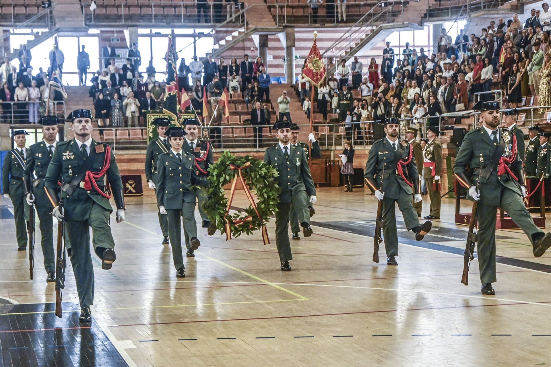 Actos de la Guardia Civil por el 12 de octubre en Badajoz