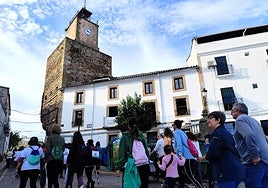 La ruta partió desde el centro de la localidad