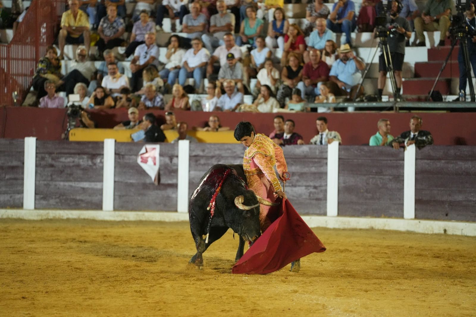 El novillero pacense debutó con caballos la temporada pasada, en la feria de Olivenza.