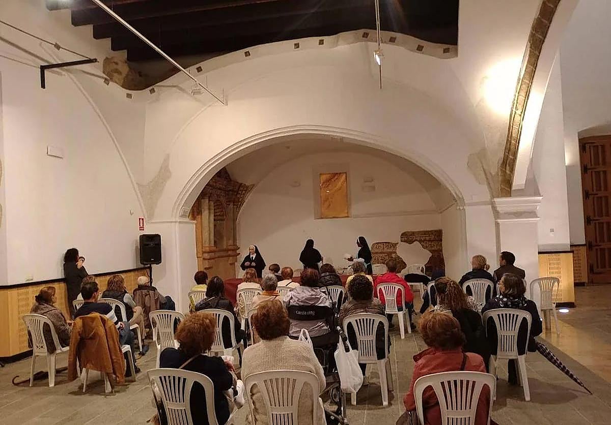 Demostración de elaboración de dulces conventuales durante la pasada edición.