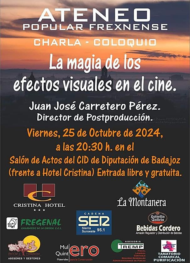 El Ateneo acoge la charla-coloquio 'La magia de los efectos visuales en el cine'