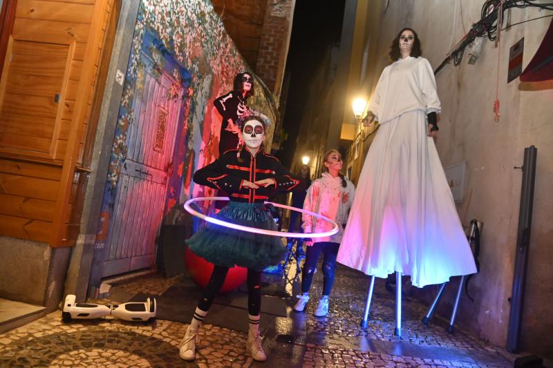 Desfile de Halloween en el Casco Antiguo de Badajoz.