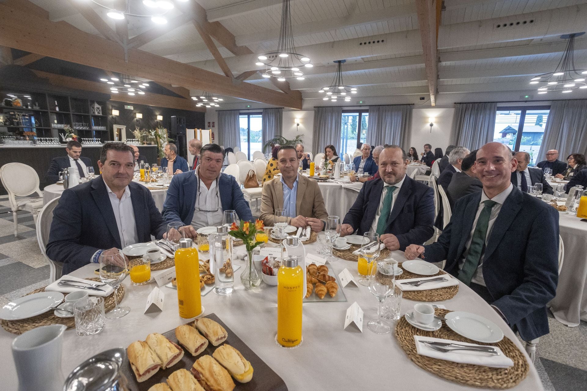 Diego Hernández, Javier Bravo, Óscar Fernández Calle, Jesús Coslado y José Ángel Sánchez Juliá.