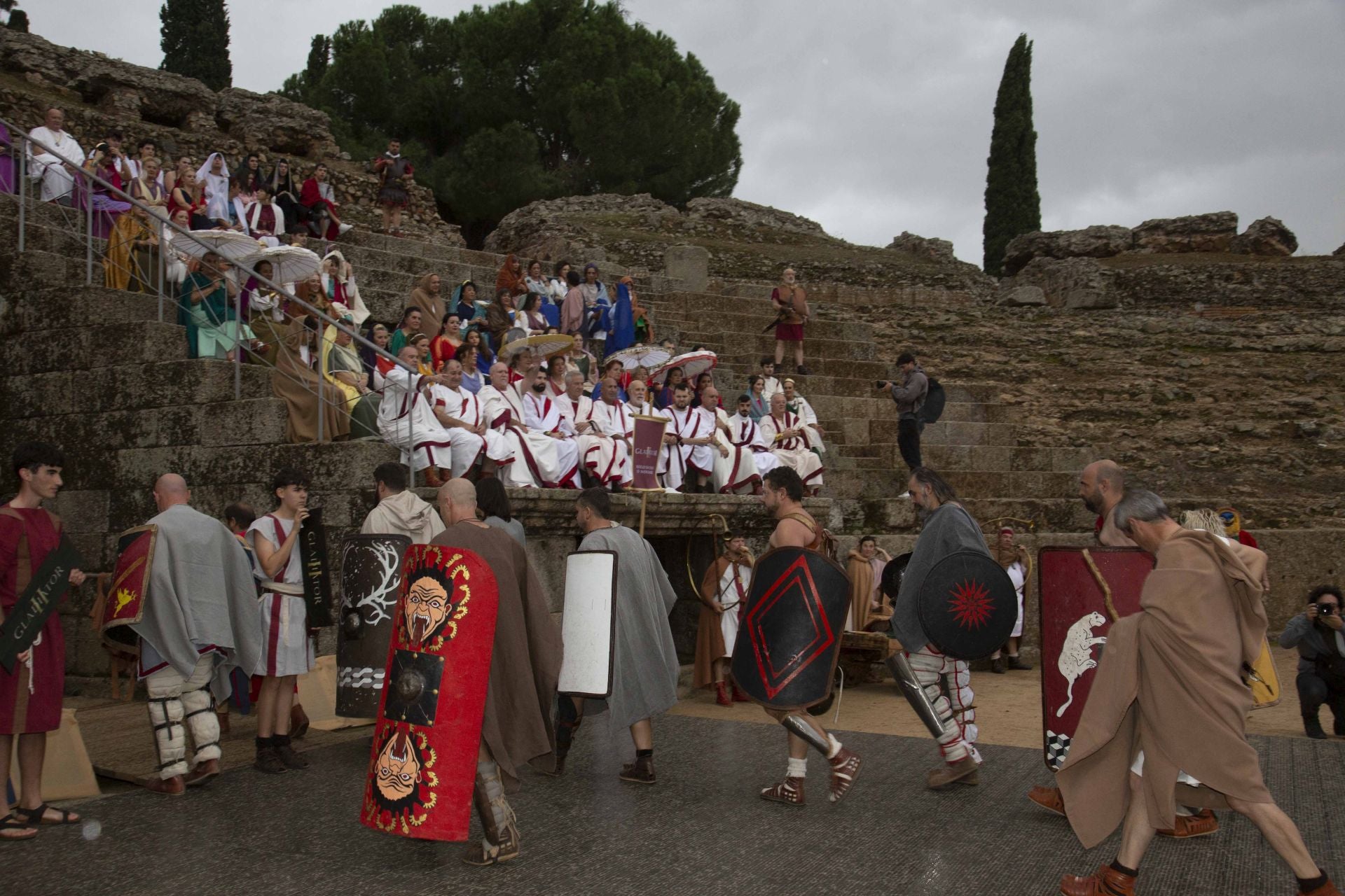 Así promociona Mérida &#039;Gladiator II&#039;