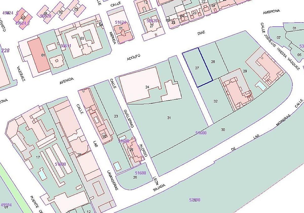 La parcela se sitúa junto a la avenida Adolfo Díaz-Ambrona.