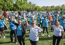 Pacenses dinámicos y mayores.