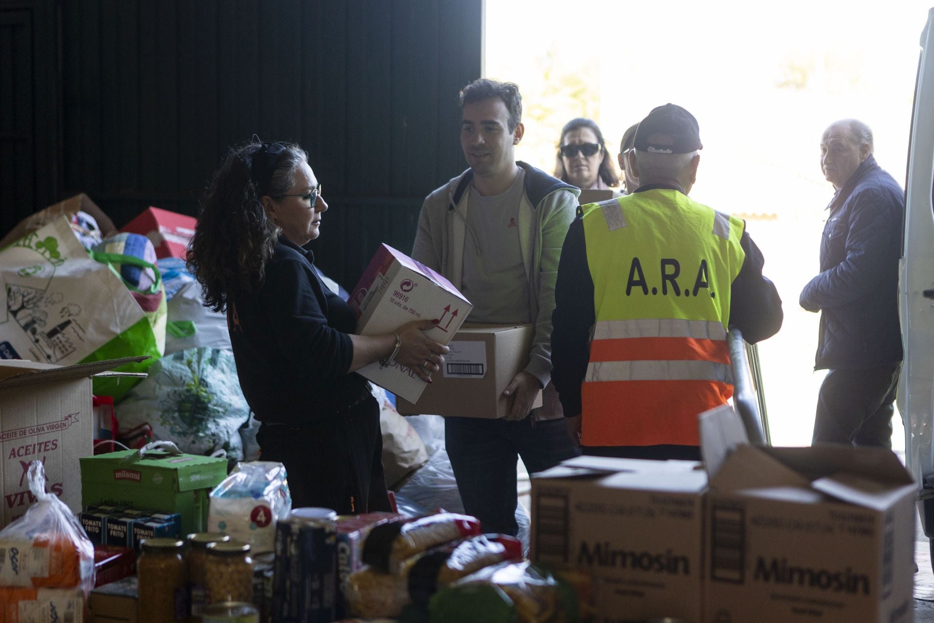 Fotos | Cáceres se moviliza para ayudar a los afectados por la DANA