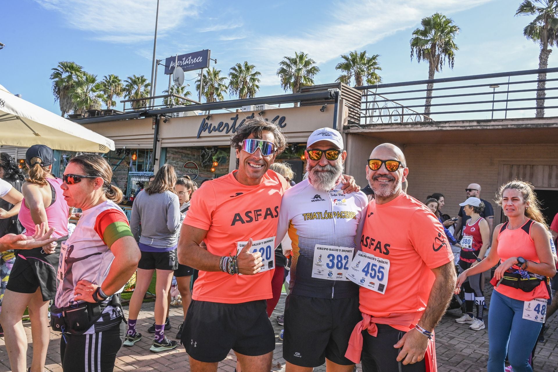 Fotos | Badajoz se solidariza corriendo con los afectados por la DANA