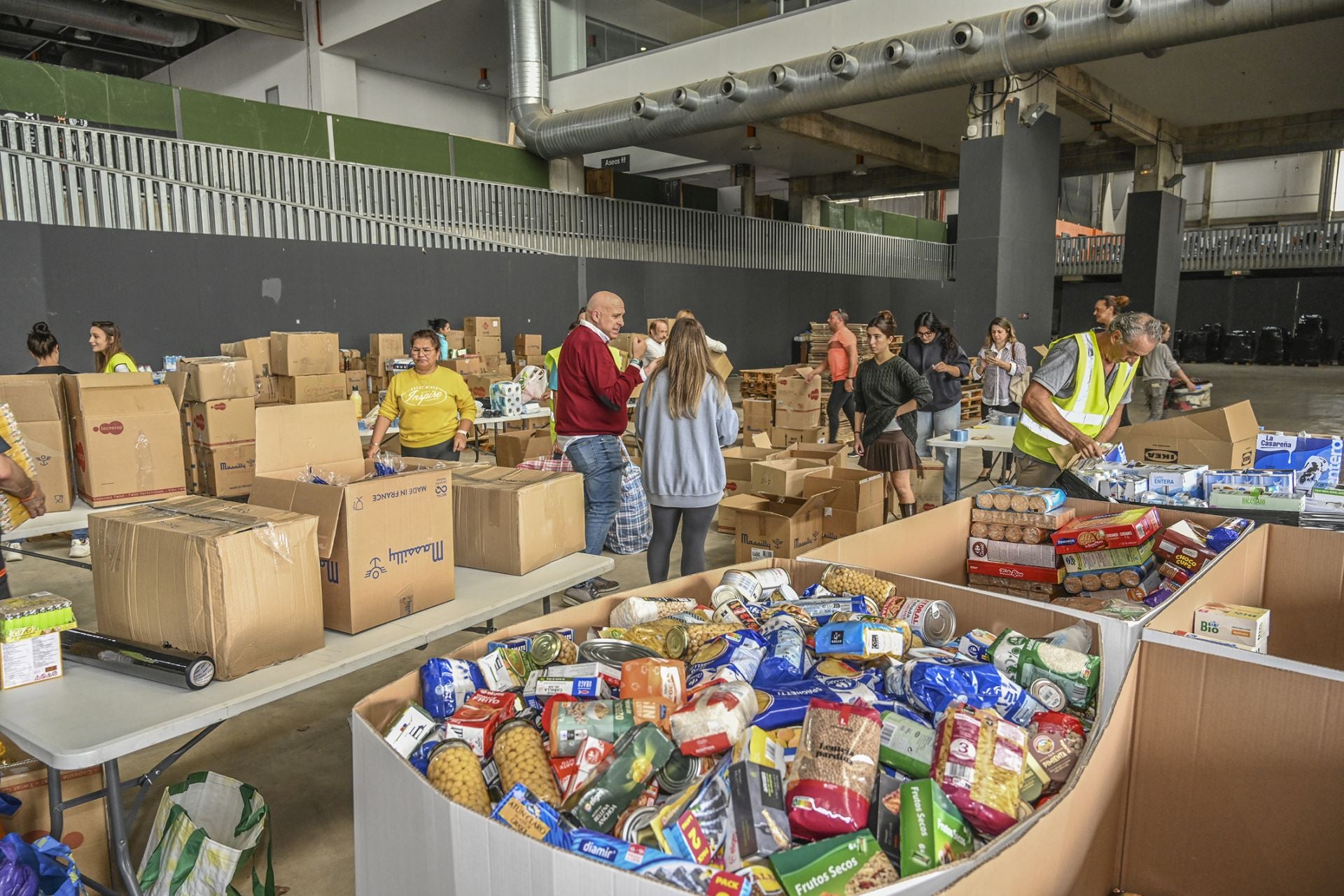 Ifeba centraliza la ayuda de Badajoz a los afectados por la DANA