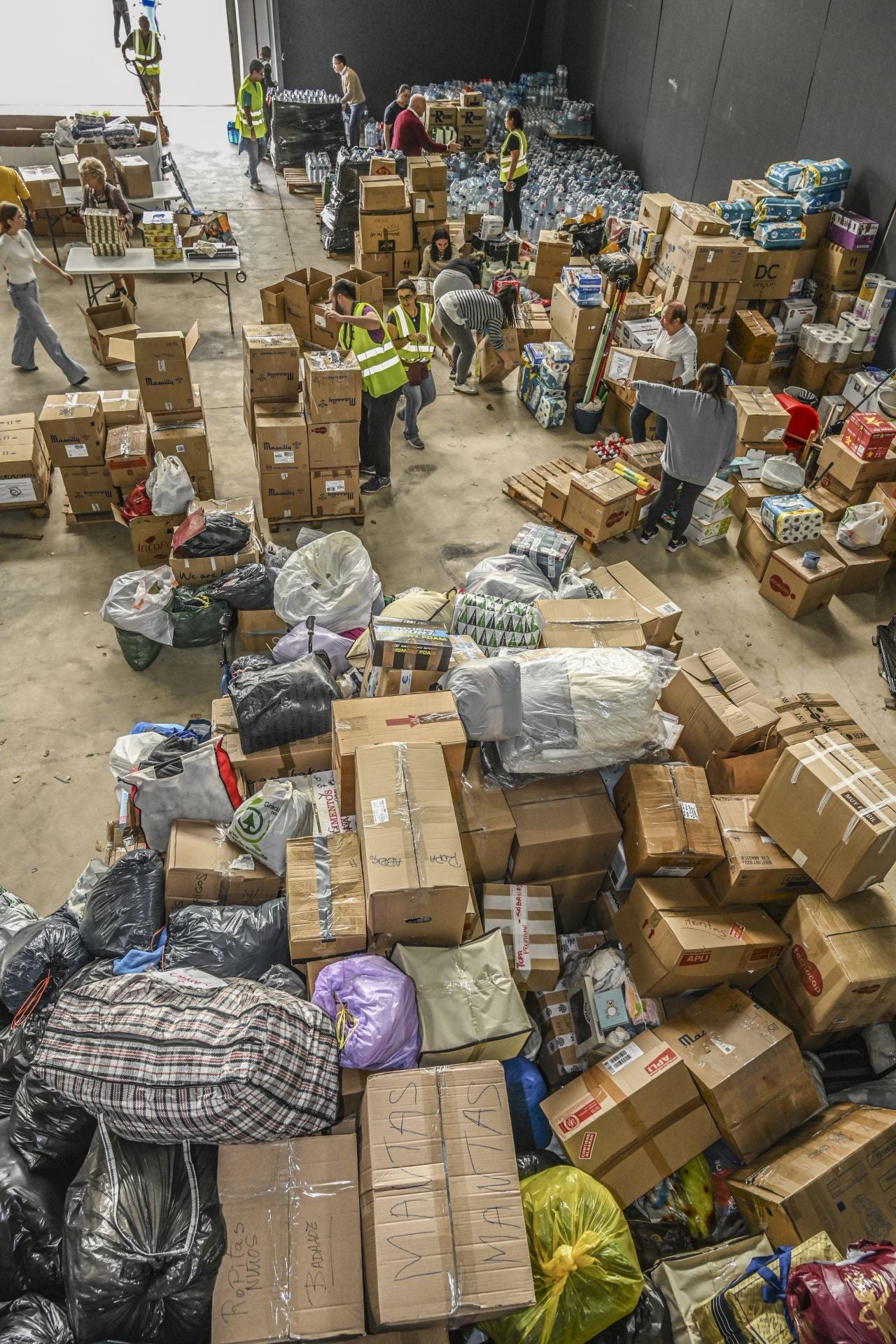 Ifeba centraliza la ayuda de Badajoz a los afectados por la DANA