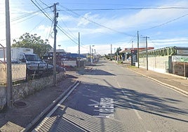 Imagen de la avenida de Europa, donde tuvo lugar el crimen.