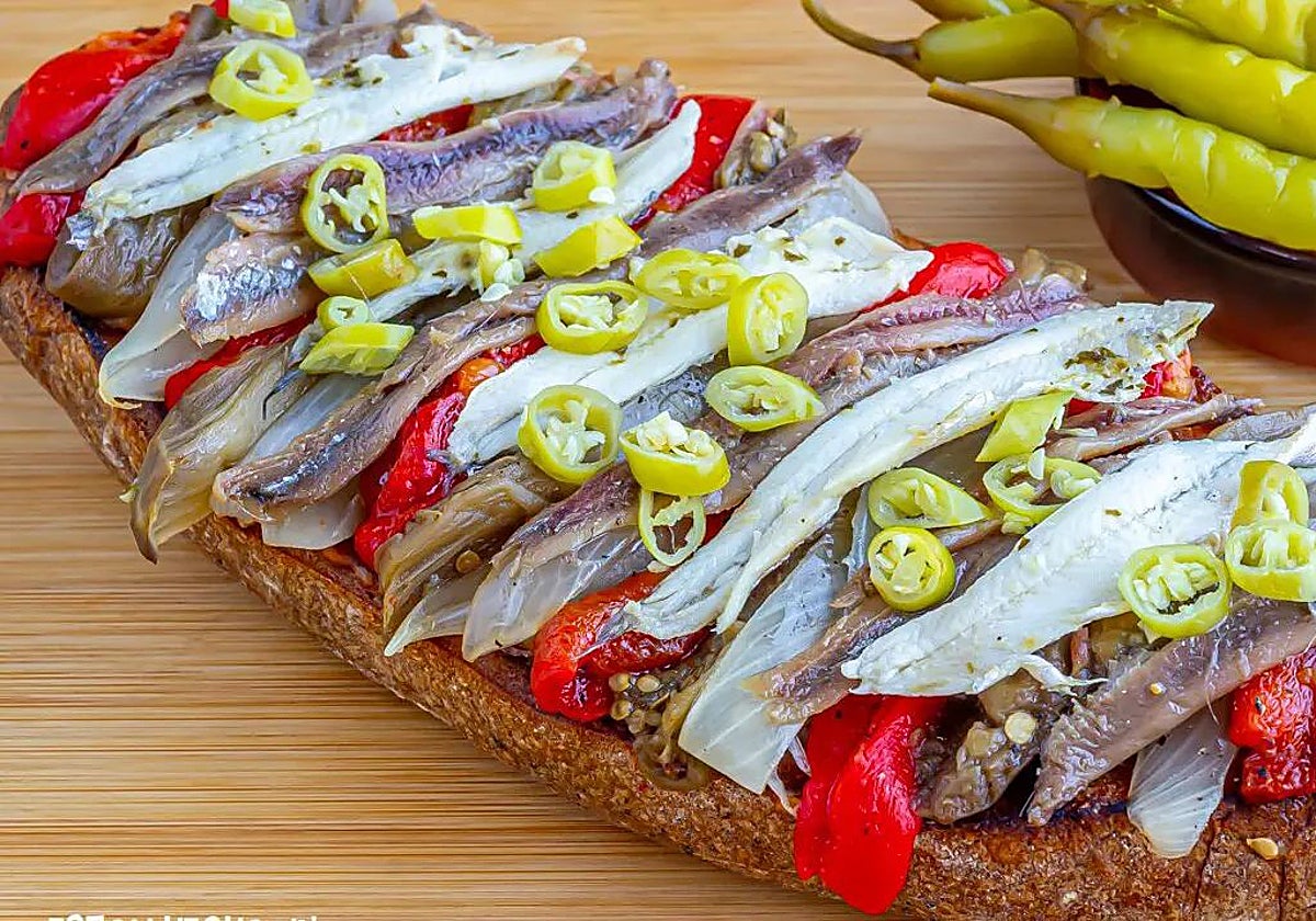 Es mi versión de la espardenya catalana, sencilla de preparar y con un resultado sorprendente.